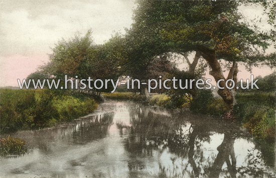 River Blackwater, Saffron Walden, Essex. c.1930's